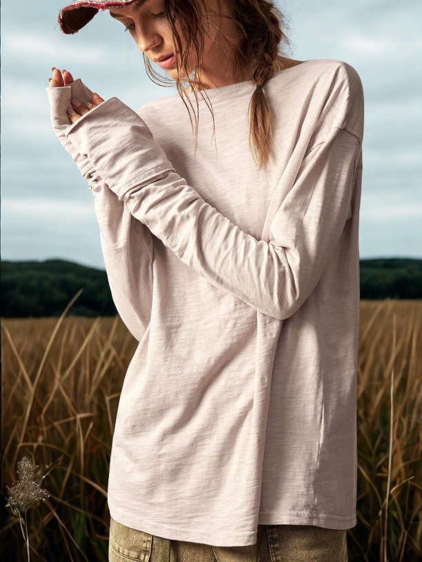 Fern Long Sleeve Layered Tee