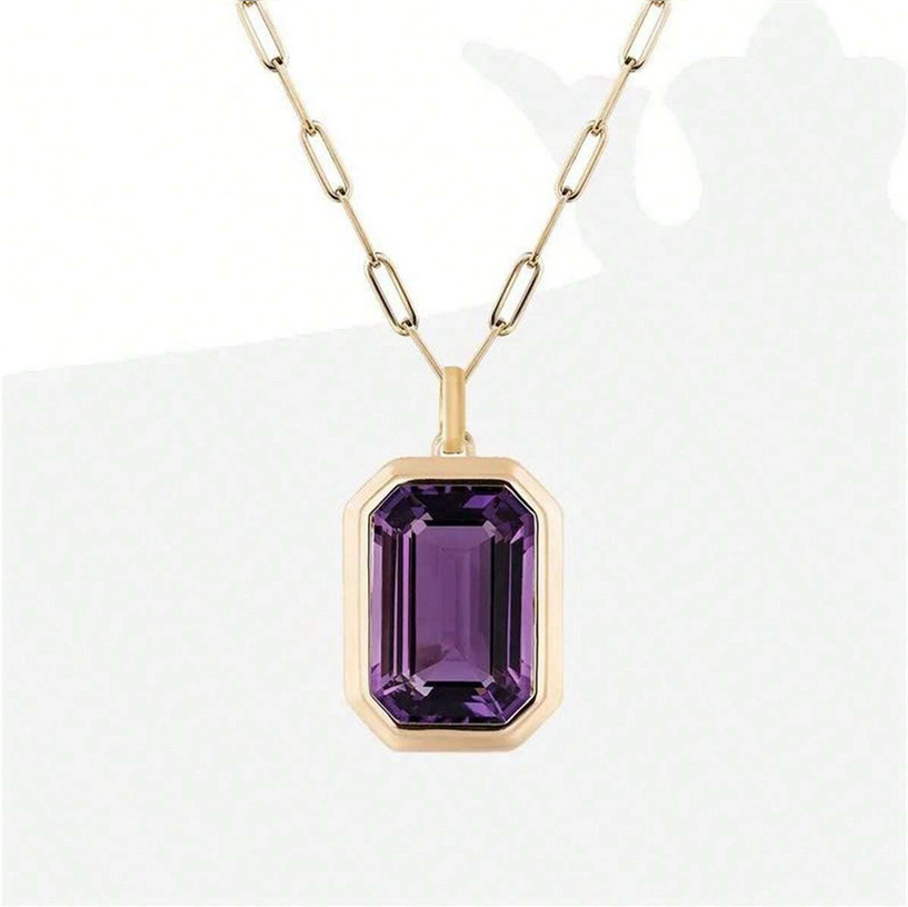 gem pendant necklace