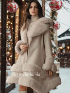 Josephine Fur Swing Coat