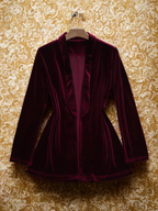 Samantha Velvet Blazer
